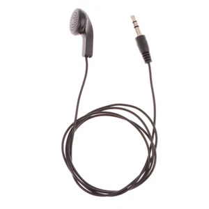 1Pc Earpiece 3.5mm Plug Single Side Headset Headphone Dual Channel Earphone - Photo 1/14
