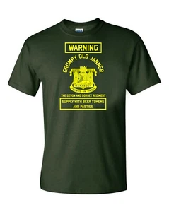 The Devon And Dorset Regiment Grumpy Old Janner T-Shirt, British Army - Bild 1 von 4