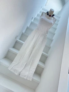 OUI Ouiset Edle Leinenhose weiß Marlene 100 % Leinen Gr. 36 Schlankmacher - Bild 1 von 13
