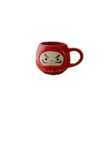 Starbucks 2018 Daruma Mug Cup Red Japan 8oz 237ml UNUSED Japan Limited new 2018 - Picture 1 of 4