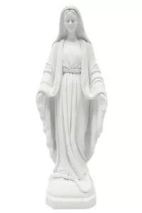 Statua Madonna delle Grazie 16" Vergine Maria Madre Vittoria Made in Italy Cattolica - Foto 1 di 3