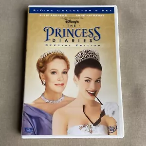 Disney: The Princess Diaries 1 (DVD 2001 2-Disc Set) Anne Hathaway Julie Andrews - Picture 1 of 7