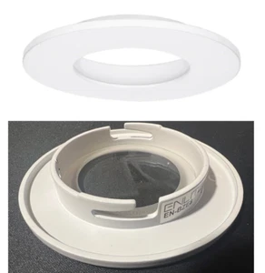 Bisel fijo diámetro 95 mm blanco tornillo en su lugar para luces Aurora Enlite EN-BZE8W - Imagen 1 de 8