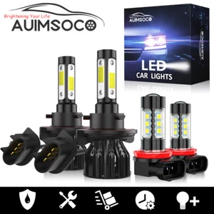 For Chevrolet Cruze 2013 2012 2011 2014 2015 LED Headlight Fog Light Bulbs Combo - Picture 1 of 17