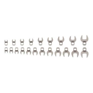 TEKTON SAE/Metric Crowfoot Wrench Set 3/8" Drive 8-19 mm Hand Tool (12-piece) - Picture 1 of 2