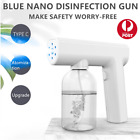Wireless Nano Blue Light Steam Spray Disinfection Sprayer Gun TypeC 300ML