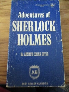 ADVENTURES OF SHERLOCK HOLMES Vintage AWARD BOOKS Best Seller Classics DOYLE B9 - Picture 1 of 1