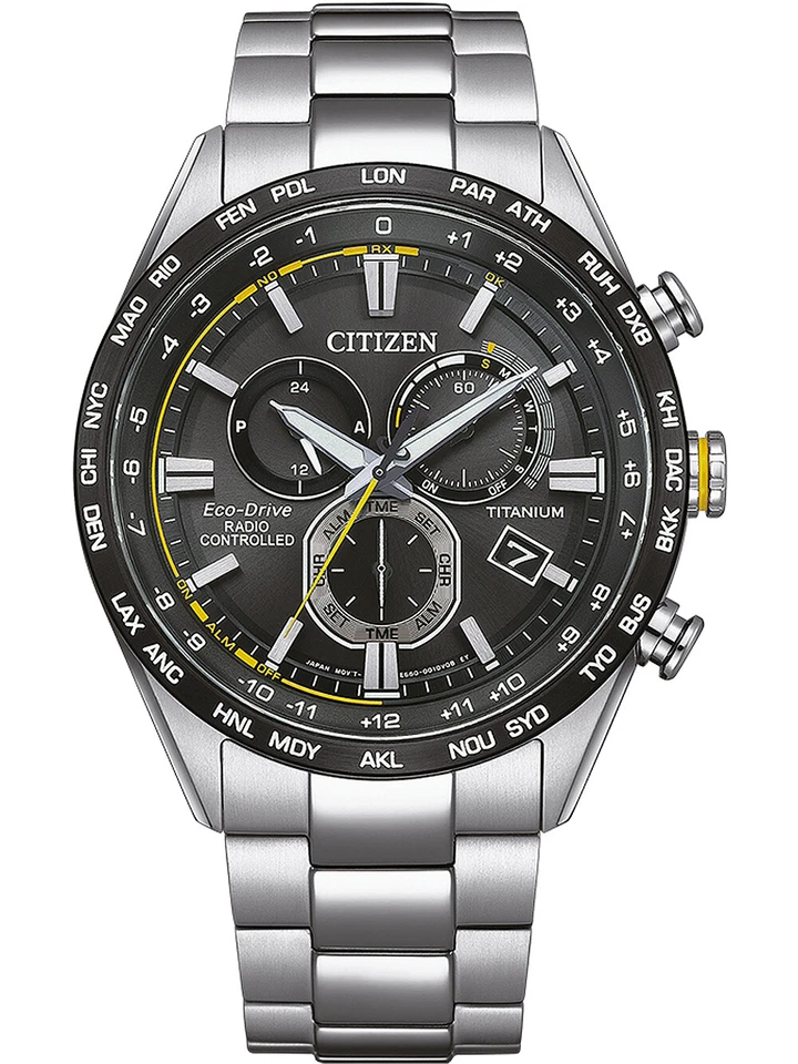 Citizen CB5947-80E Eco-Drive Super-Titanio Orologio Uomo 43mm 10ATM
