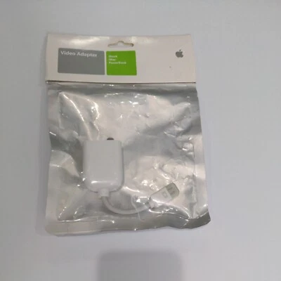 Apple M9109G/A Video Adapter Mini-VGA to S-Video Mac for iBook, iMac, Powerbook - Image 1 of 4