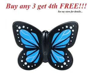 ☀️NEW LEGO Minifigure Mini Figure Minifig Animal Pet Bird Butterfly Blue Wings - Picture 1 of 2