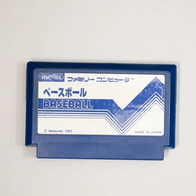Baseball (Famicom, 1983) Nintendo HVC-BA Tested Cartridge Only Pulse Line Label - Image 1 of 3