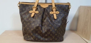100% Authentic Louis Vuitton Palermo GM Monogram Shoulder Tote + Dust cover - Picture 1 of 18
