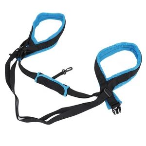 Dog Knee Support Sleeve for Injury Recovery Adjustable Polyester L Blue - Foto 1 di 17