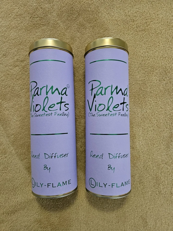 Lily Flame Parma Violets Reed Diffuser  X 2 Brand New - Image 1 of 4