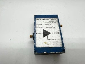 Amplificador RF Alto Rango Dinámico 220–470MHz +20V | Modelo 13901A - Imagen 1 de 4