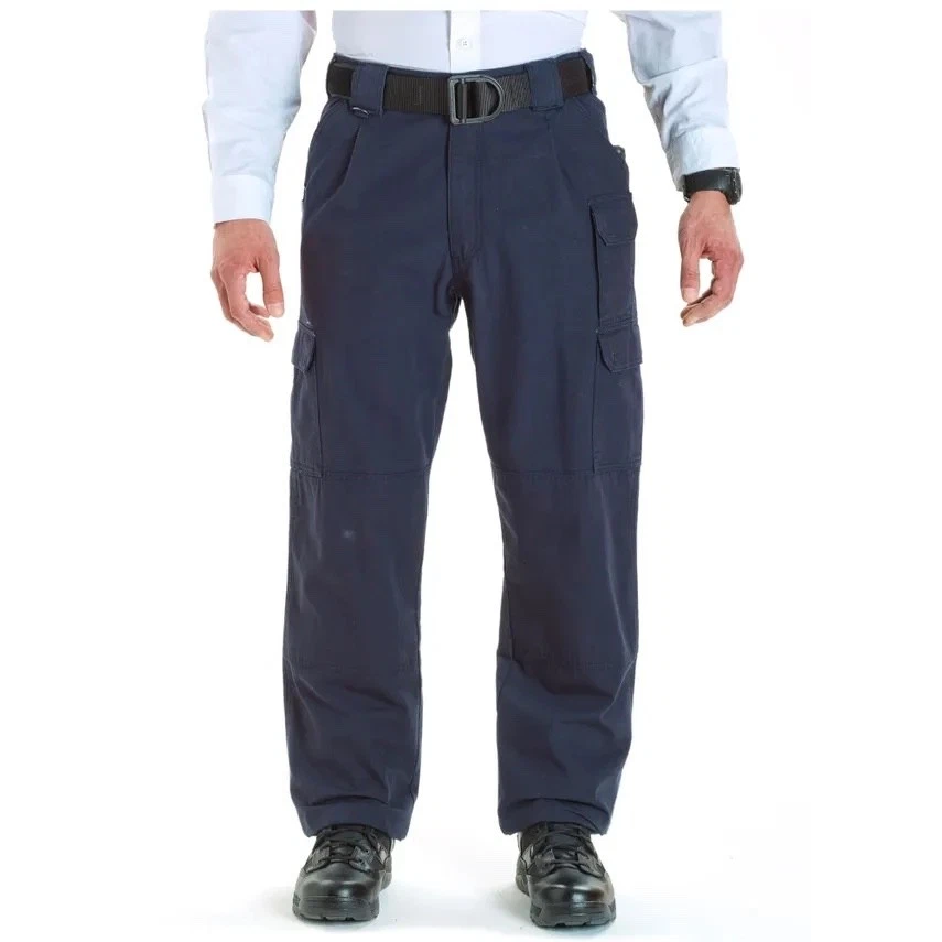 5.11 Tactical Cotton Canvas Cargo Navy Blue Pants Size 34x36 74251