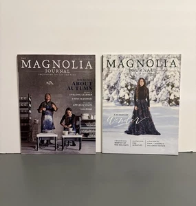 2 Lot: The Magnolia Journal Magazine Issues 2017 - Fall, Winter ￼ - Imagen 1 de 4