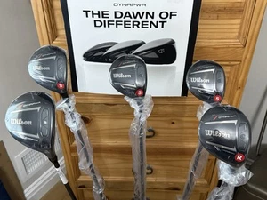 WILSON STAFF 2025 DYNAPOWER CARBON FAIRWAY WOODS.  Bonus Hat - Picture 1 of 14