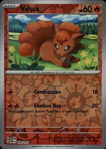 Vulpix Reverse Holo Common SV03: Obsidian Flames 028/197 NM - Picture 1 of 2