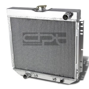 Fit 69-70 Mustang/-77 Maverick 4.1L/5.0L L6/V8 3-Row Aluminum Racing Radiator - Picture 1 of 1