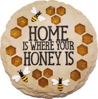 Spoontiques Garden Decor "Home is Where Your Honey is" Stepping Stone Plaque