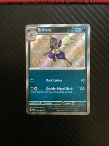 Pokemon Bisharp 186/091 Paldean Fates Shiny Rare NM Zustand - Bild 1 von 2