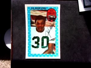 ROOKIE 1971 KELLOGG'S #24 JESS PHILLIPS IN NRMT-MINT CONDITION..BENGALS. - Picture 1 of 2