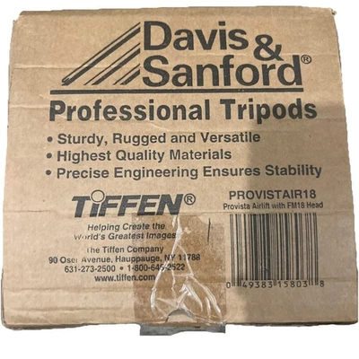Davis & Sanford ProVista Airlift Tripod with FM18 Fluid Head - Image 1 of 3