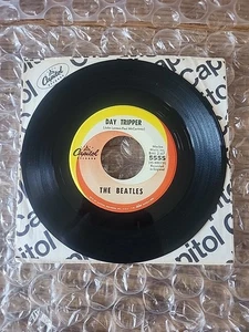 The Beatles "Day Tripper " 1965 USA 7" first issue error label record vg cond! - Bild 1 von 5