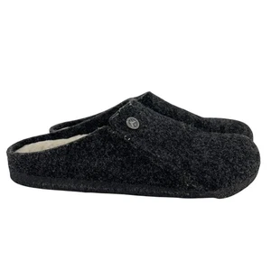 Birkenstock Zermatt echt Lammfell gefüttert Clog Slipper 40 anthrazit Wolle grau - Bild 1 von 13