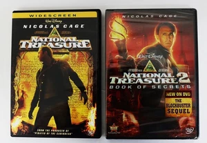 Disney's National Treasure 1 and 2 (Sealed) Set (DVD, 2005, 2008) - Picture 1 of 8