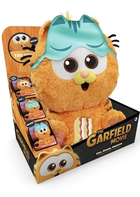 NUEVO Peluche interactivo Garfield Película-Animagic Baby Garfield 10" Aliméntalo para escuchar Foto 1 de 3