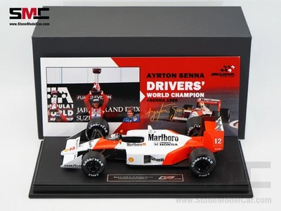 Mclaren MP4/4 Ayrton Senna 1988 F1 World Champion 1:18 GP REPLICAS with Decal - Image 1 of 4