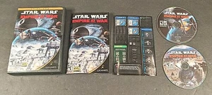 STAR WARS:EMPIRE AT WAR-ORIGINAL 2006 PC GAME-COMPLETE 2 CD SET TESTED - Picture 1 of 1