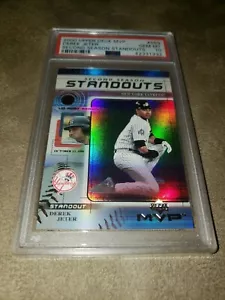2000 Upper Deck Jugador Más Valioso Derek Jeter segunda temporada Stsndouts-Psa 10 gemas como nuevo-Yankees - Imagen 1 de 3