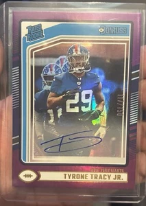 Tyrone Tracy JR Purple Rated Rookie AUTOGRAPHED / 150 NY GIANTS - Picture 1 of 2
