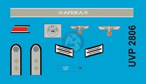 Peddinghaus 1/16 Hauptmann DAK Afrika Korps Insignia (Verlinden 2806) UVP2806 - Imagen 1 de 1