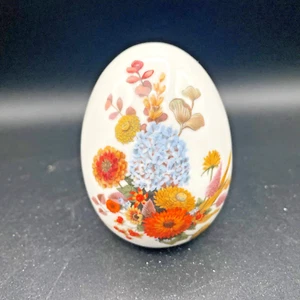 Vintage Avon Porcelain Egg - 1987 Autumn's Color - E. Hoffmann - Picture 1 of 10