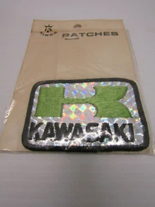 NIB OLD KING'S PRISM PATCH KAWASAKI ADVERTISING - Picture 1 of 1