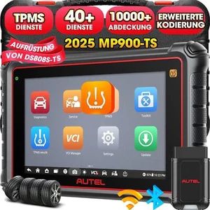 Dispositivo de diagnóstico Autel MaxiPRO MP900-TS PRO OBD2 2025 TODO el sistema ECU codificación TPMS - Imagen 1 de 15