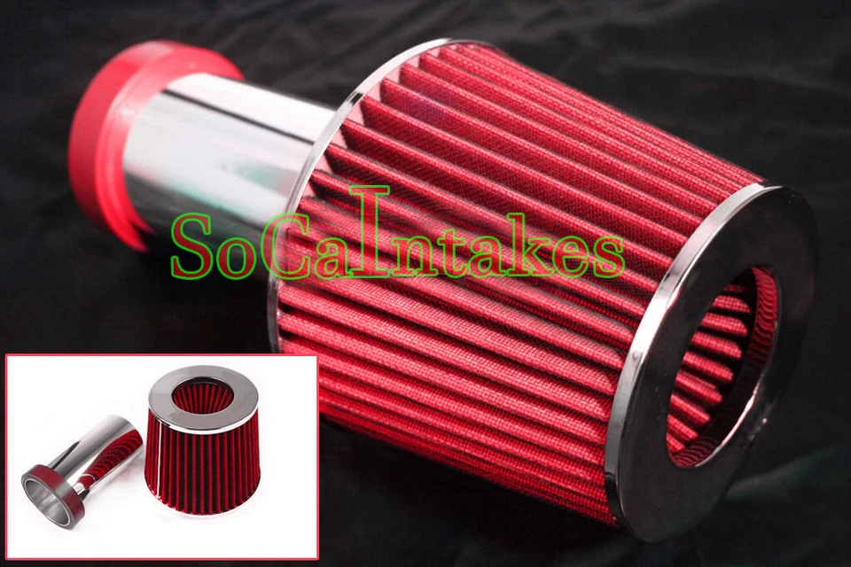 Red Air Intake Kit & Filter For 1994-2001 Chrysler LHS 3.5L V6 - Image 1 of 1