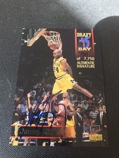 Jimmy King 1995 Signature Rookies Draft Day #24 Autograph /7750 RC Auto FAB 5