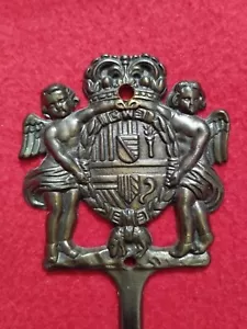 Gancio appendiabiti in metallo bronzato fuso, risalente ai primi del ‘900 - Imagen 1 de 3