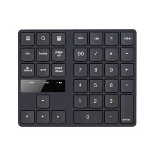 2.4G USB Wireless Numeric Keypad 35 Keys Charging Digital Keyboard Mini Numpad - Picture 1 of 13
