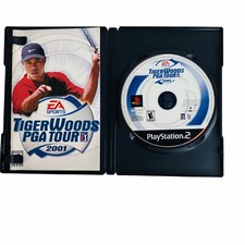 Tiger Woods PGA Tour 2001 Sony PlayStation 2 PS2 EA Sports Complete Golf Game