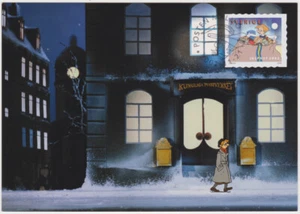 Sweden Maxi 2002, Karl-Bertil Jonsson's Christmas Eve, Karl-Bertil Sorting Mail - Picture 1 of 1