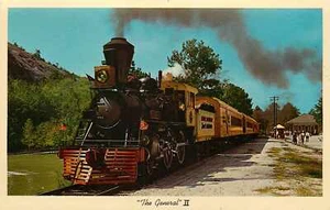 AK The General II Stone Mountain Scenic Railroads unbespielt - Bild 1 von 2