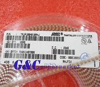 100 pieces 1UF/16V a 3216-18 SMA Type 1206 SMT chip Tantale Condensateur 105 A CASE