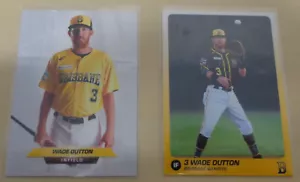2018/19 Wade Dutton Baseball Cards - Brisbane Bandits Australian Baseball League - Foto 1 di 2