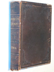 History Keokuk County, Iowa IA 1903 First edition genealogy Sigourney - Imagen 1 de 9